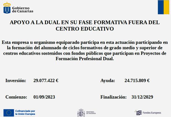 Ir a la noticia Compromiso con la Formación Profesional Dual: Una apuesta por el futuro laboral de Canarias